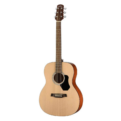 walden electro acoustic guitars natural walden o350e/w orchestra electro acoustic guitar with gig bag   