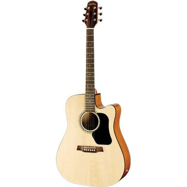 Walden Electro Acoustic Guitars Walden D350CE Dreadnought Acoustic Guitar with Fishman Pickup