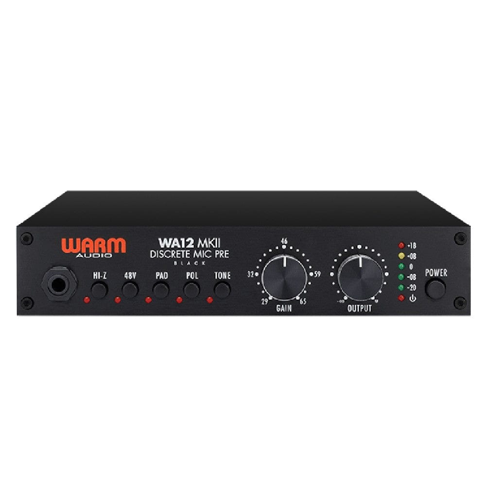Warm Audio Pre Amps Warm Audio WA12 MKII Microphone Preamplifier - Black