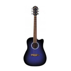 Washburn Acoustic Guitars Washburn OD45CBLBPAK Dreadnought Acoustic Guitar