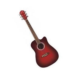 Washburn Acoustic Guitars Washburn OD45CRDBPAK Dreadnought Acoustic Guitar