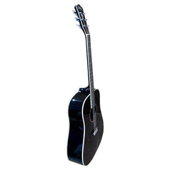 Washburn Acoustic Guitars Washburn WD10B 6-String Acoustic Guitar - Black
