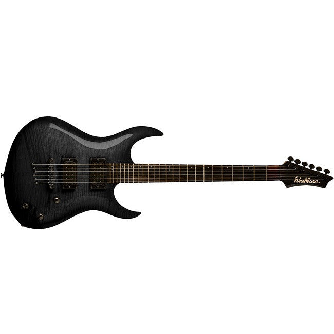 washburn electric guitars washburn xmpro2fbb electric guitar - flame blackburst