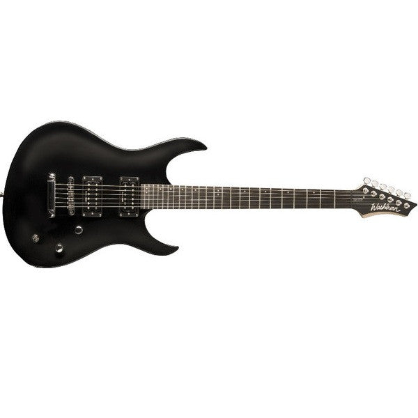 washburn electric guitars washburn xmstd2pb xm series electric guitar - pearl black