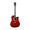 Washburn Electro Acoustic Guitars Washburn OD45CERDBPAK Dreadnought Electro Acoustic Guitar