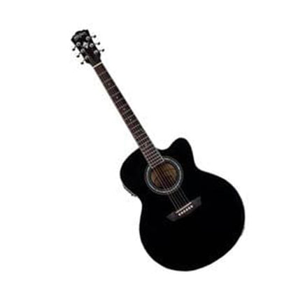 Washburn Electro Acoustic Guitars Washburn WJ5SCEB Knight Series Electro Acoustic Guitar