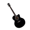 Washburn Electro Acoustic Guitars Washburn WJ5SCEB Knight Series Electro Acoustic Guitar
