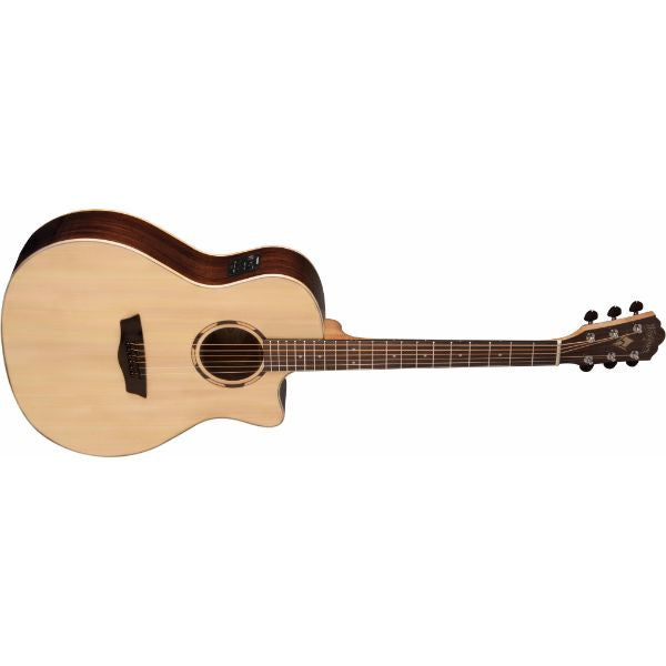 washburn electro acoustic guitars washburn woodline 20 series wlo20sce acoustic-electric guitar