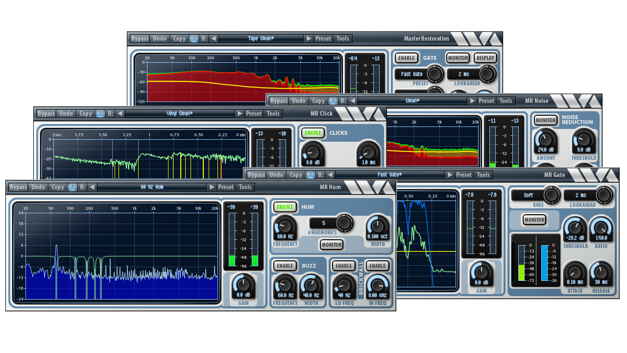 WAVE ARTS Virtual Processors Wave Arts Master Restoration Suite Restoration Plugin Suite