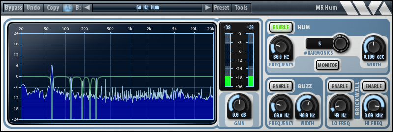 WAVE ARTS Virtual Processors Wave Arts MR Hum Hum Removal
