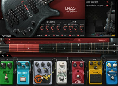 WAVES Virtual Instruments Waves Bass Slapper: Bass Effect Plugin