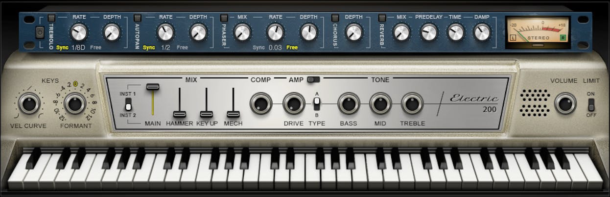 WAVES Virtual Instruments Waves Electric 200 Piano: Electric Piano