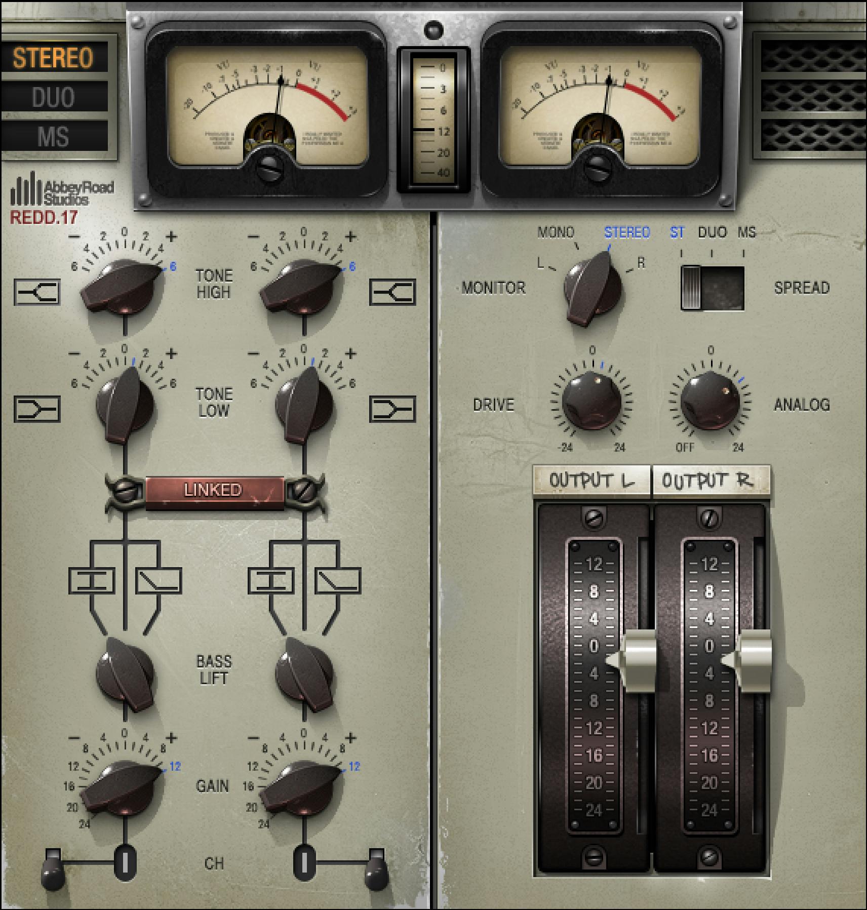 WAVES Virtual Processors Waves Abbey Road REDD Consoles: Channel Strip Plugin