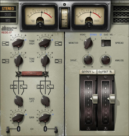 WAVES Virtual Processors Waves Abbey Road REDD Consoles: Channel Strip Plugin