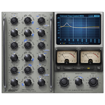 WAVES Virtual Processors Waves Abbey Road RS56 Passive EQ: Passive Equalizer Plugin