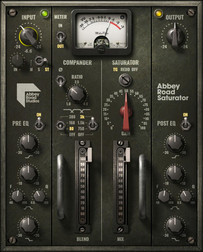WAVES Virtual Processors Waves Abbey Road Saturator: Saturation Plugin