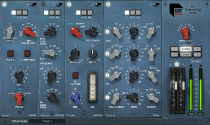 WAVES Virtual Processors Waves Abbey Road TG Mastering Chain: Mastering Chain Plugin