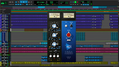 WAVES Virtual Processors Waves API 550: Equalizer Plugin