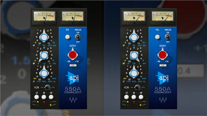 WAVES Virtual Processors Waves API 550: Equalizer Plugin