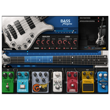 WAVES Virtual Processors Waves Bass Fingers: Bass Instrument
