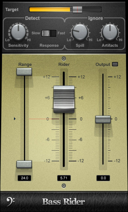 WAVES Virtual Processors Waves Bass Rider: Bass Dynamics Plugin