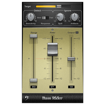 WAVES Virtual Processors Waves Bass Rider: Bass Dynamics Plugin