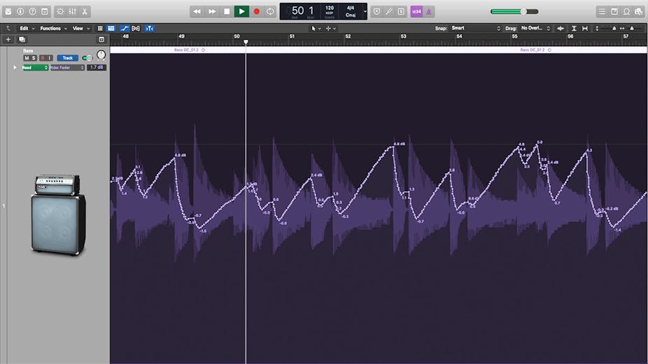 WAVES Virtual Processors Waves Bass Rider: Bass Dynamics Plugin