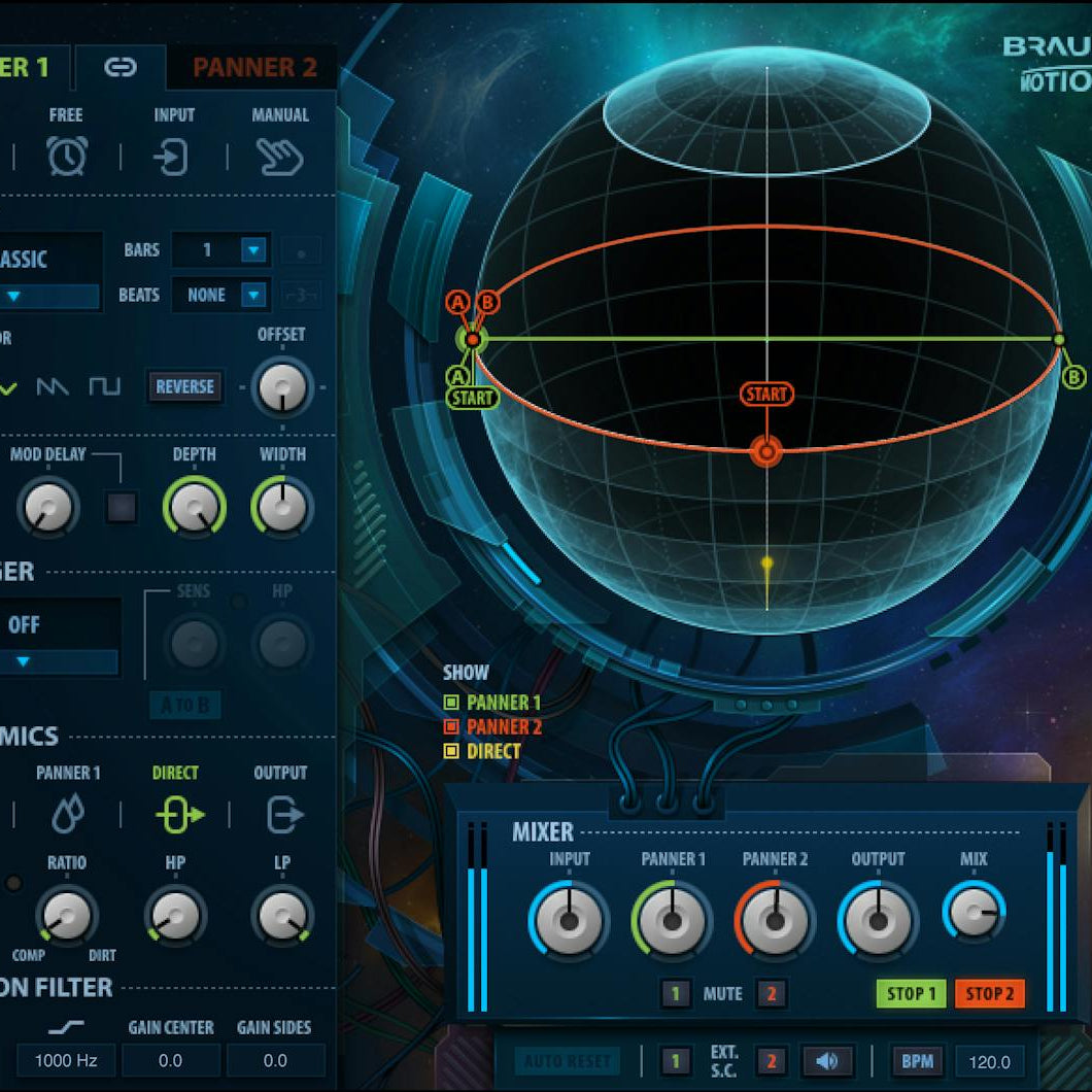 WAVES Virtual Processors Waves Brauer Motion: Motion Blur Plugin