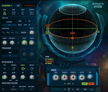 WAVES Virtual Processors Waves Brauer Motion: Motion Blur Plugin