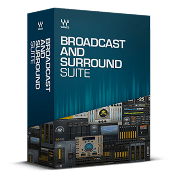 WAVES Virtual Processors Waves Broadcast and Surround Suite: Surround Sound Suite