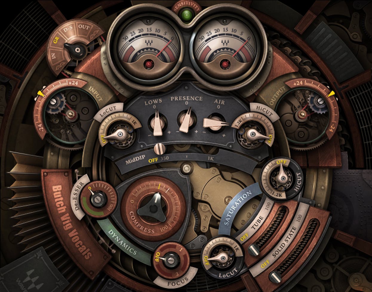 WAVES Virtual Processors Waves Butch Vig Vocals: Vocal Plugin