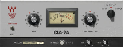 WAVES Virtual Processors Waves CLA-2A Compressor / Limiter: Compressor/Limiter Plugin
