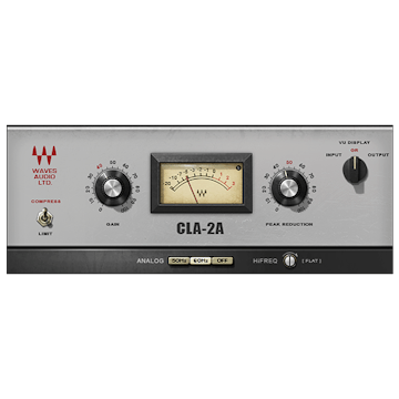 WAVES Virtual Processors Waves CLA-2A Compressor / Limiter: Compressor/Limiter Plugin