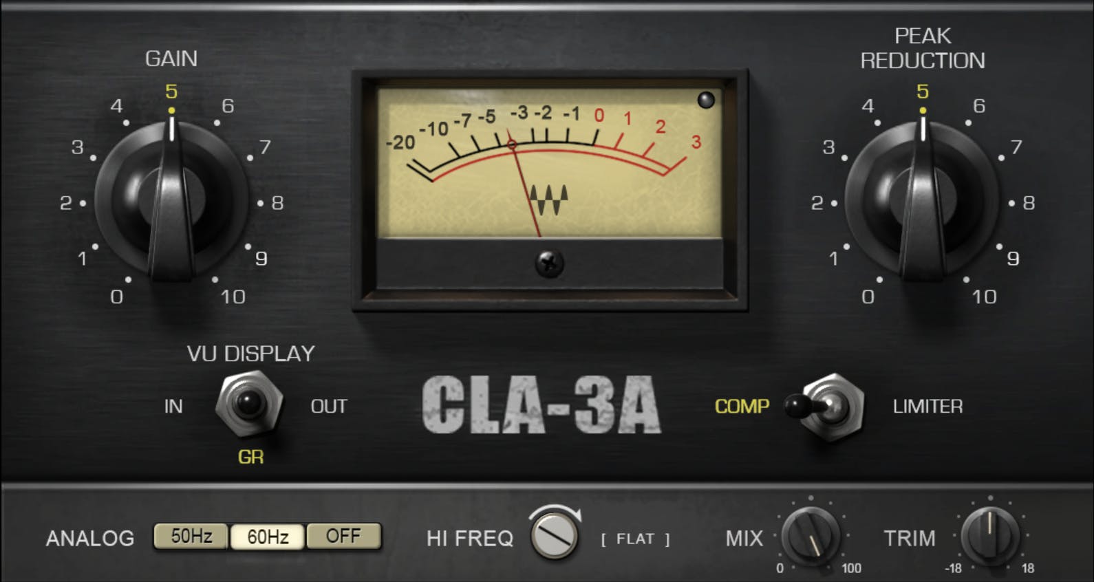 WAVES Virtual Processors Waves CLA-3A Compressor / Limiter: Compressor/Limiter Plugin