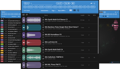 WAVES Virtual Processors Waves COSMOS Sample Finder: Sample Finder Plugin
