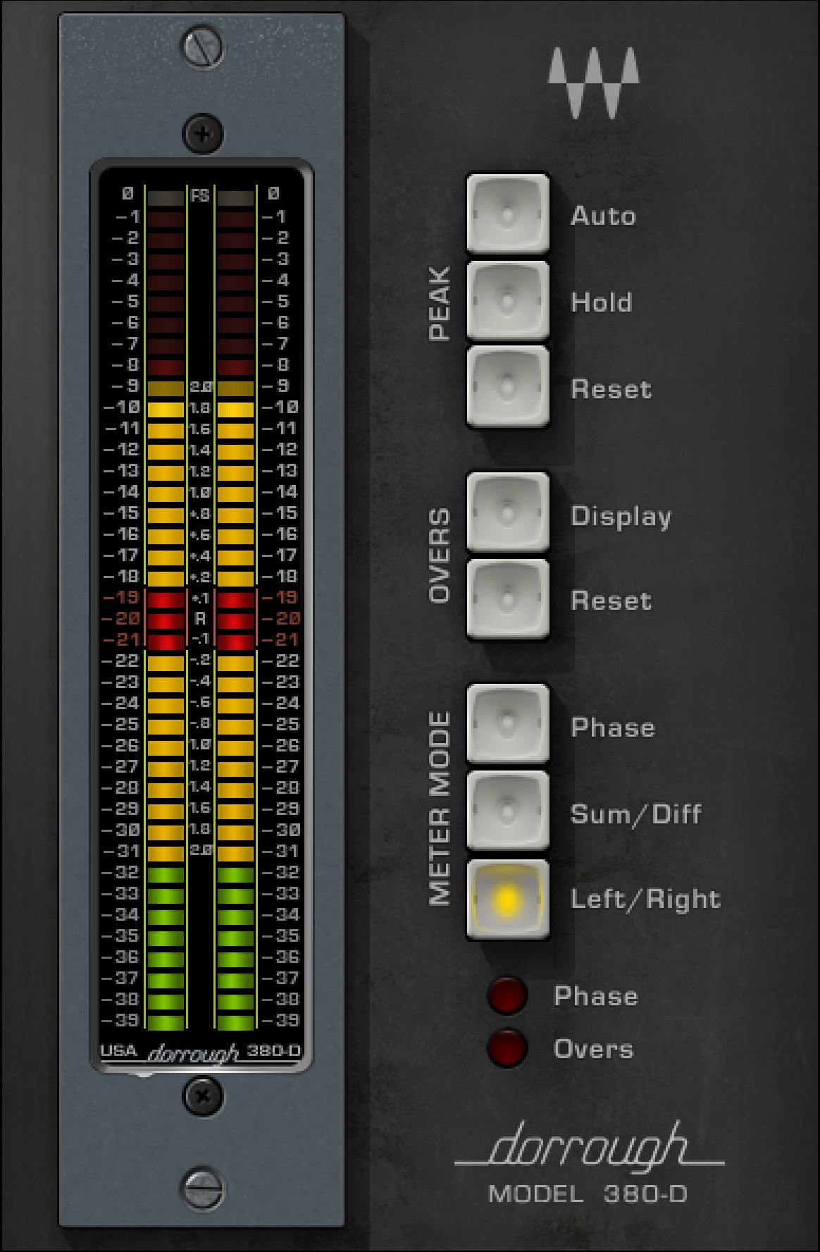 WAVES Virtual Processors Waves Dorrough Stereo: Stereo Plugin