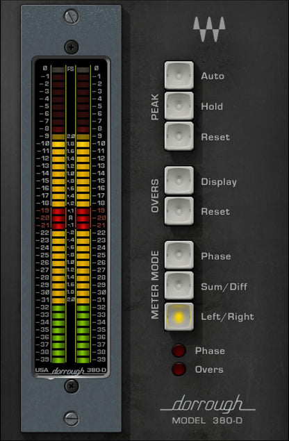 WAVES Virtual Processors Waves Dorrough Stereo: Stereo Plugin