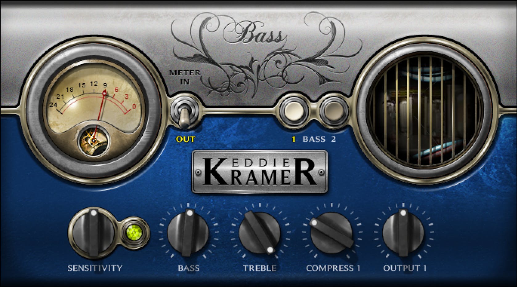 WAVES Virtual Processors Waves Eddie Kramer Bass Channel: Bass Channel Plugin