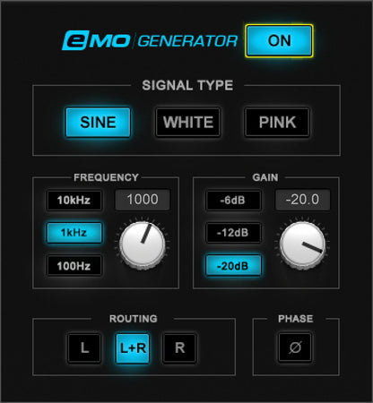 WAVES Virtual Processors Waves eMo Generator: Audio Generation Plugin