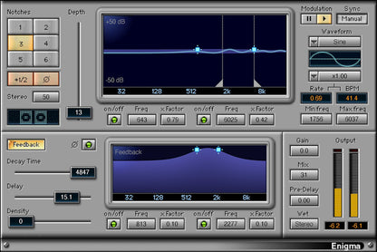 WAVES Virtual Processors Waves Enigma: Distortion Plugin