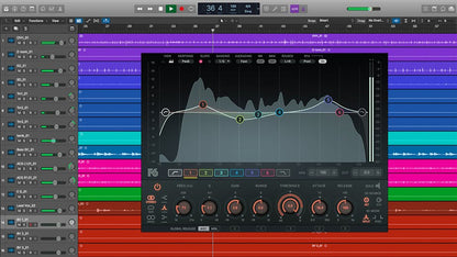 WAVES Virtual Processors Waves F6 Floating-Band Dynamic EQ: Equalizer Plugin