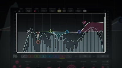 WAVES Virtual Processors Waves F6 Floating-Band Dynamic EQ: Equalizer Plugin