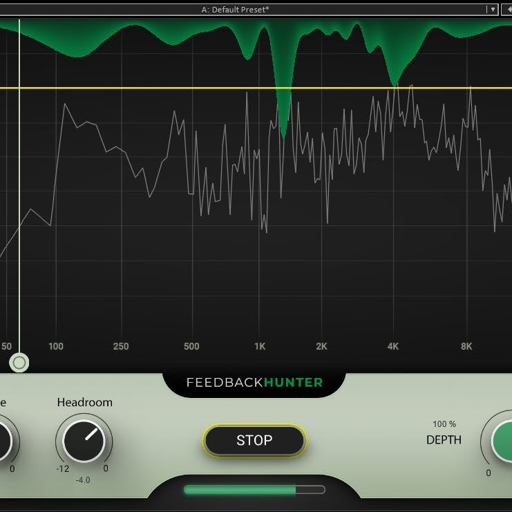 WAVES Virtual Processors Waves Feedback Hunter: Feedback Eliminator Plugin