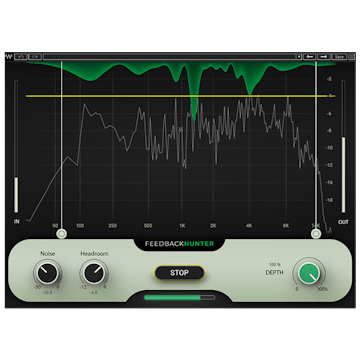 WAVES Virtual Processors Waves Feedback Hunter: Feedback Eliminator Plugin