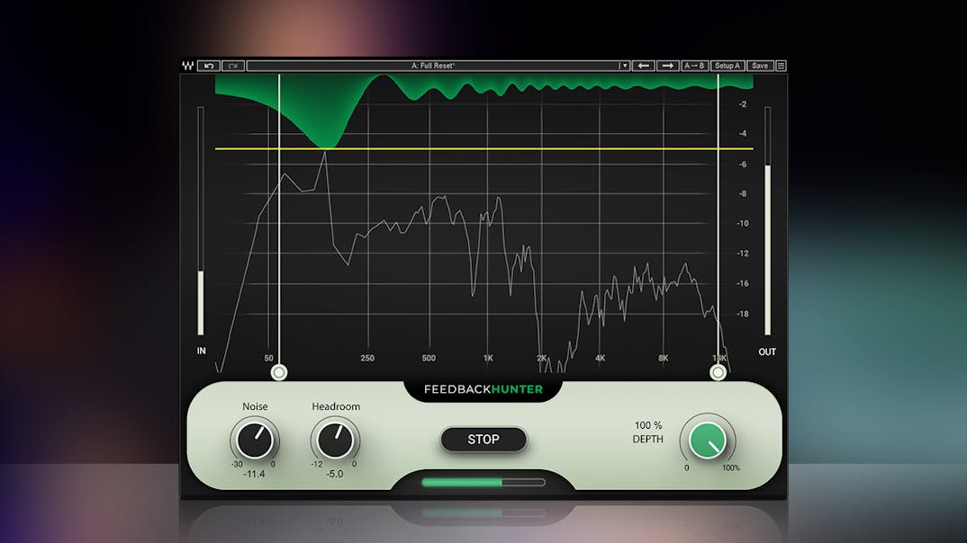 WAVES Virtual Processors Waves Feedback Hunter: Feedback Eliminator Plugin