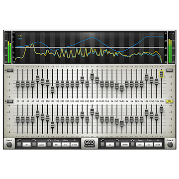 WAVES Virtual Processors Waves GEQ Graphic Equalizer: Graphic Equalizer Plugin