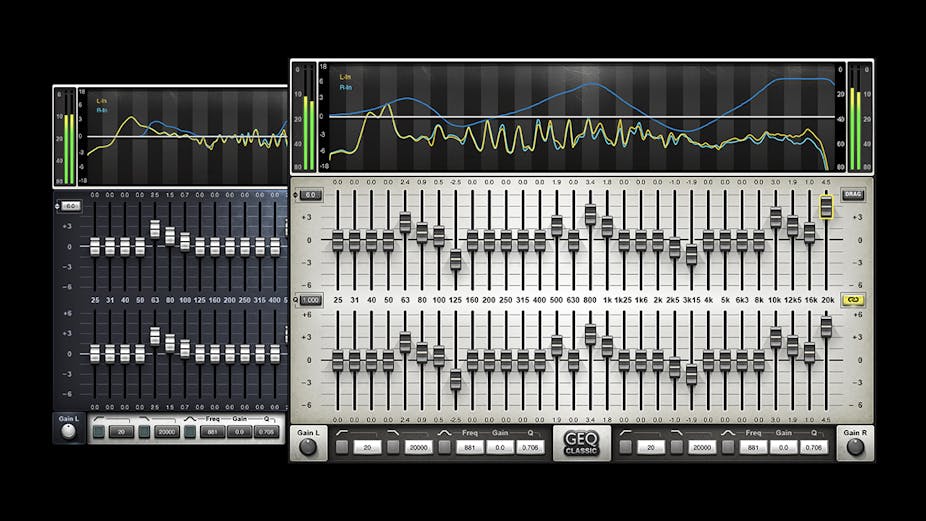 WAVES Virtual Processors Waves GEQ Graphic Equalizer: Graphic Equalizer Plugin
