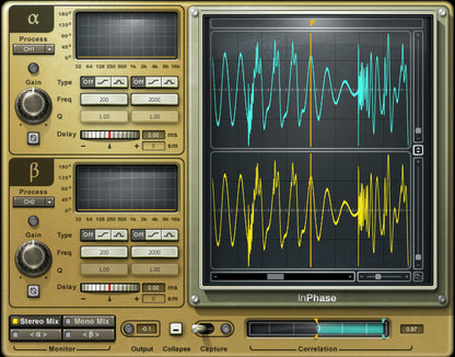 WAVES Virtual Processors Waves InPhase: Phase Alignment Plugin