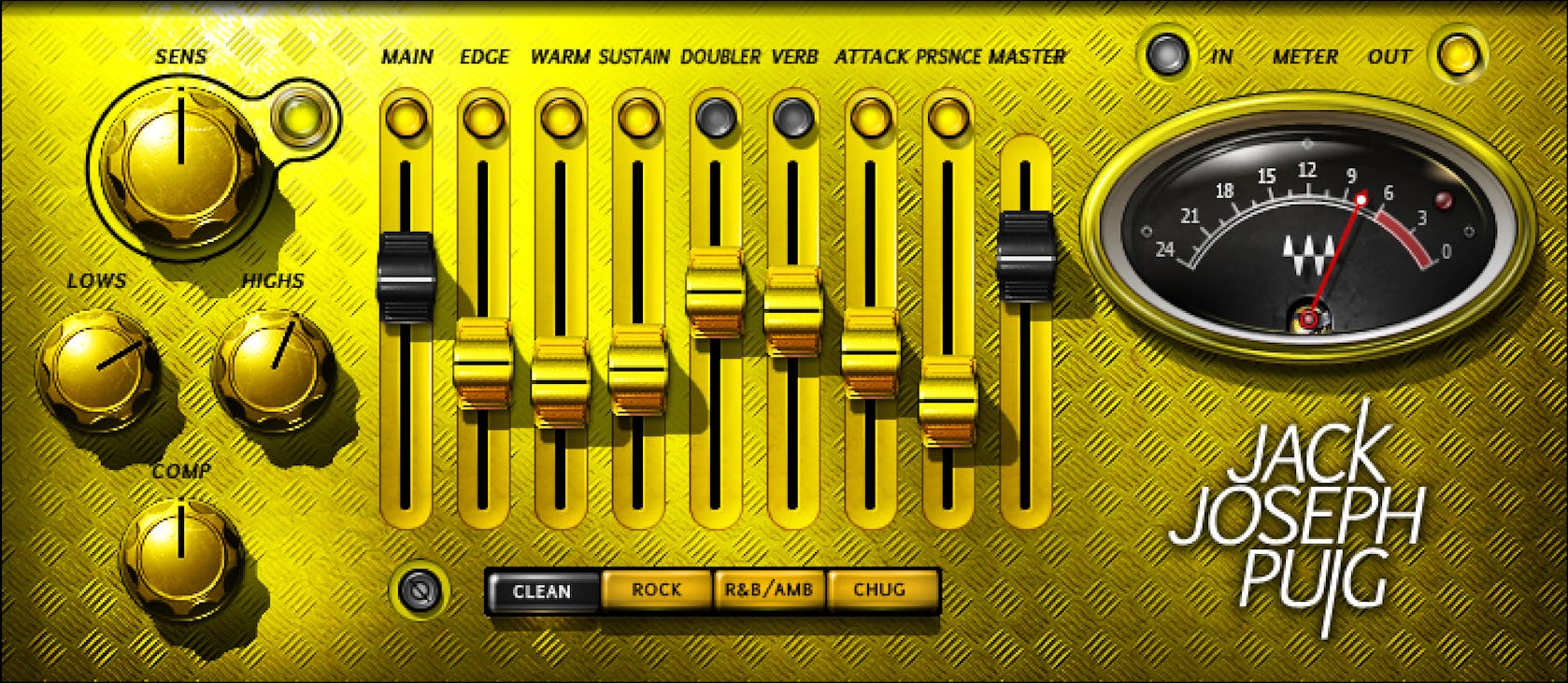 WAVES Virtual Processors Waves JJP Guitars Plugin