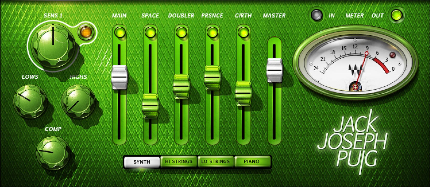 WAVES Virtual Processors Waves JJP Strings & Keys: String and Keyboard Instrument – Professional Audio Software & Plugin